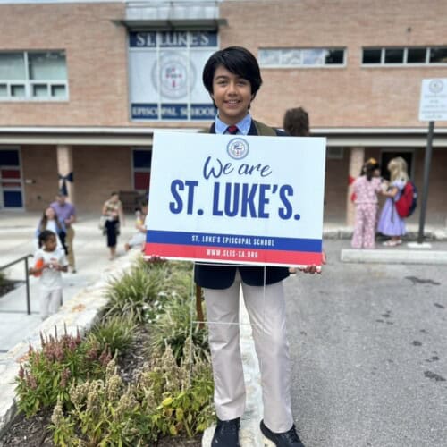 Maddox is a student at St. Luke's Episcopal School